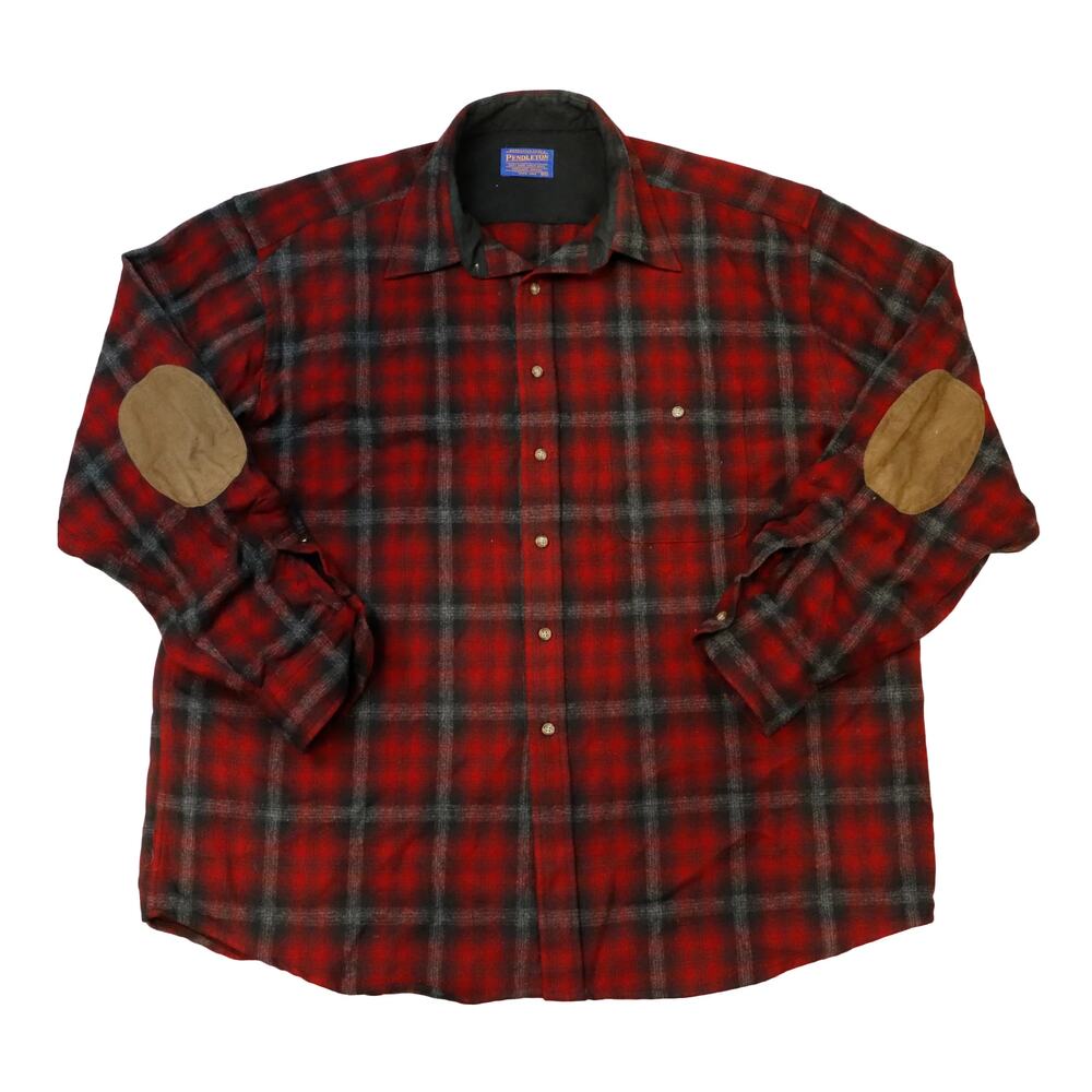 Vintage Pendleton Red Flannel Size XXL Wool